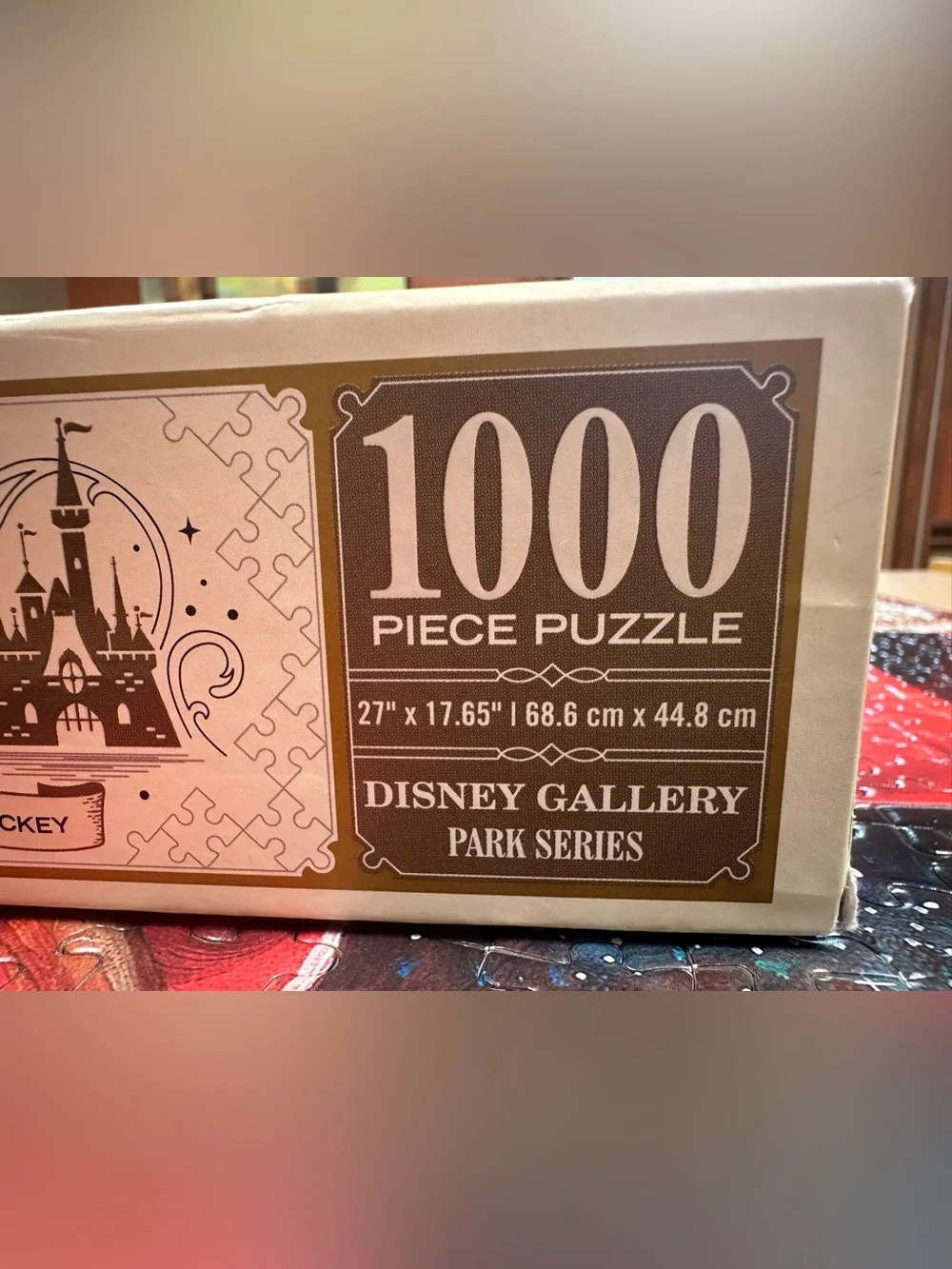Disney Parks Series Signature Puzzle Sorcerer Mickey Mouse 1000 Pieces Fantasia